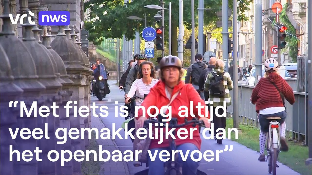 Meer mensen op de fiets in Vlaanderen