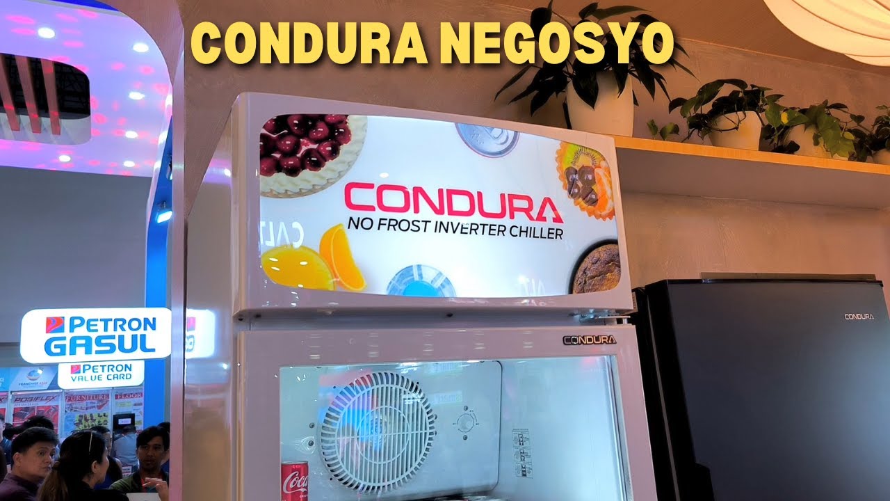 CONDURA NEGOSYO CHILLER REF AND CHEST FREEZER INVERTER FROM CONCEPCION IN FRANCHISE ASIA 2024