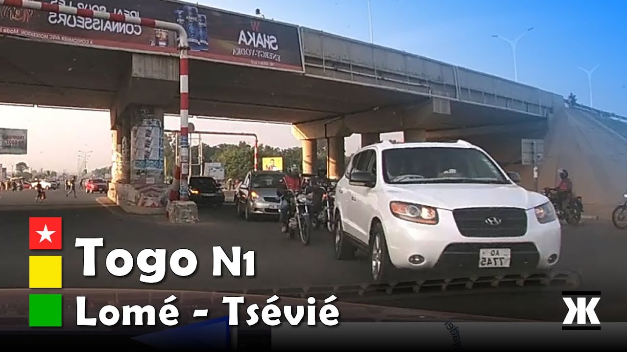 Togo - from Lomé to Tsévié - N1