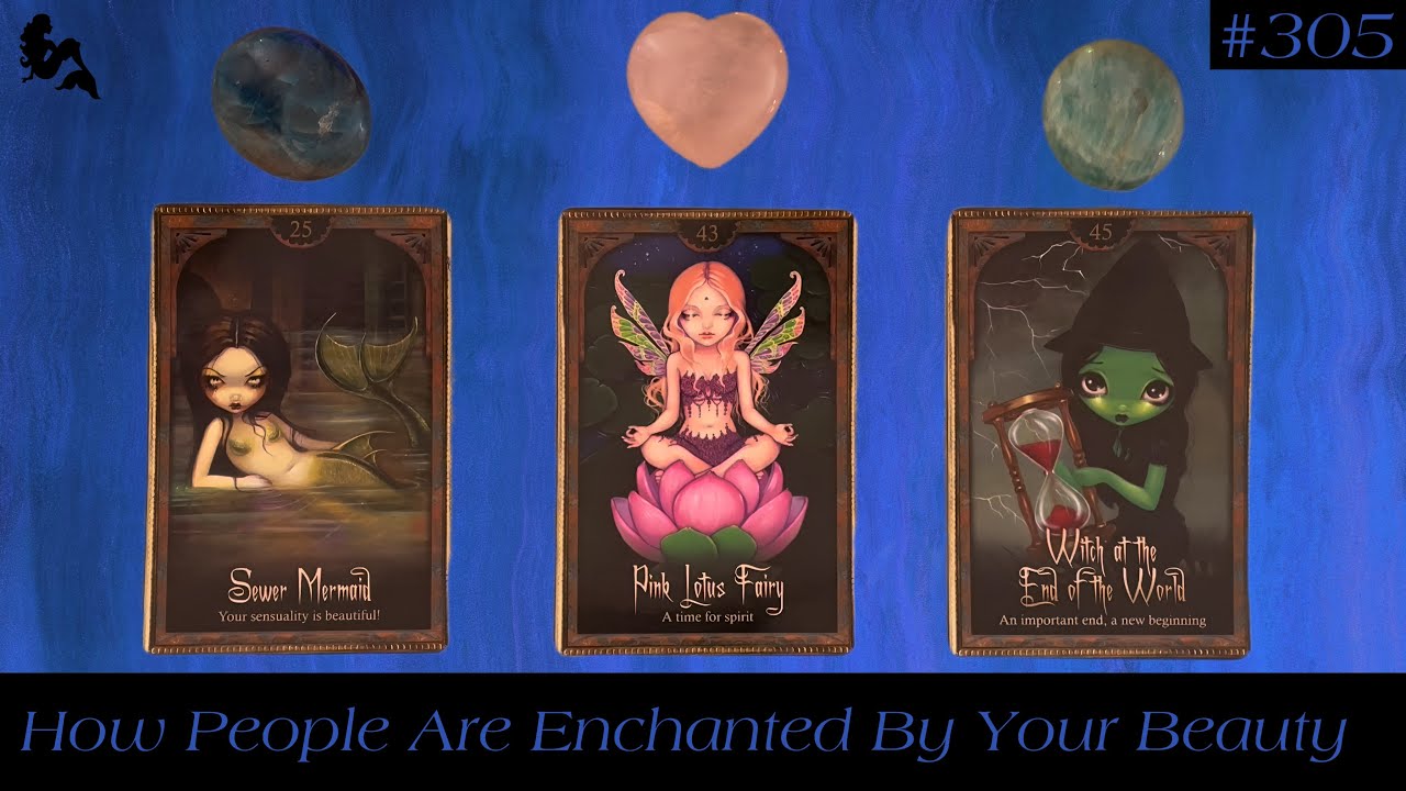 How People Are Enchanted By Your Beauty🪄🌺🔮😍🤩- Pick a Card Tarot Reading