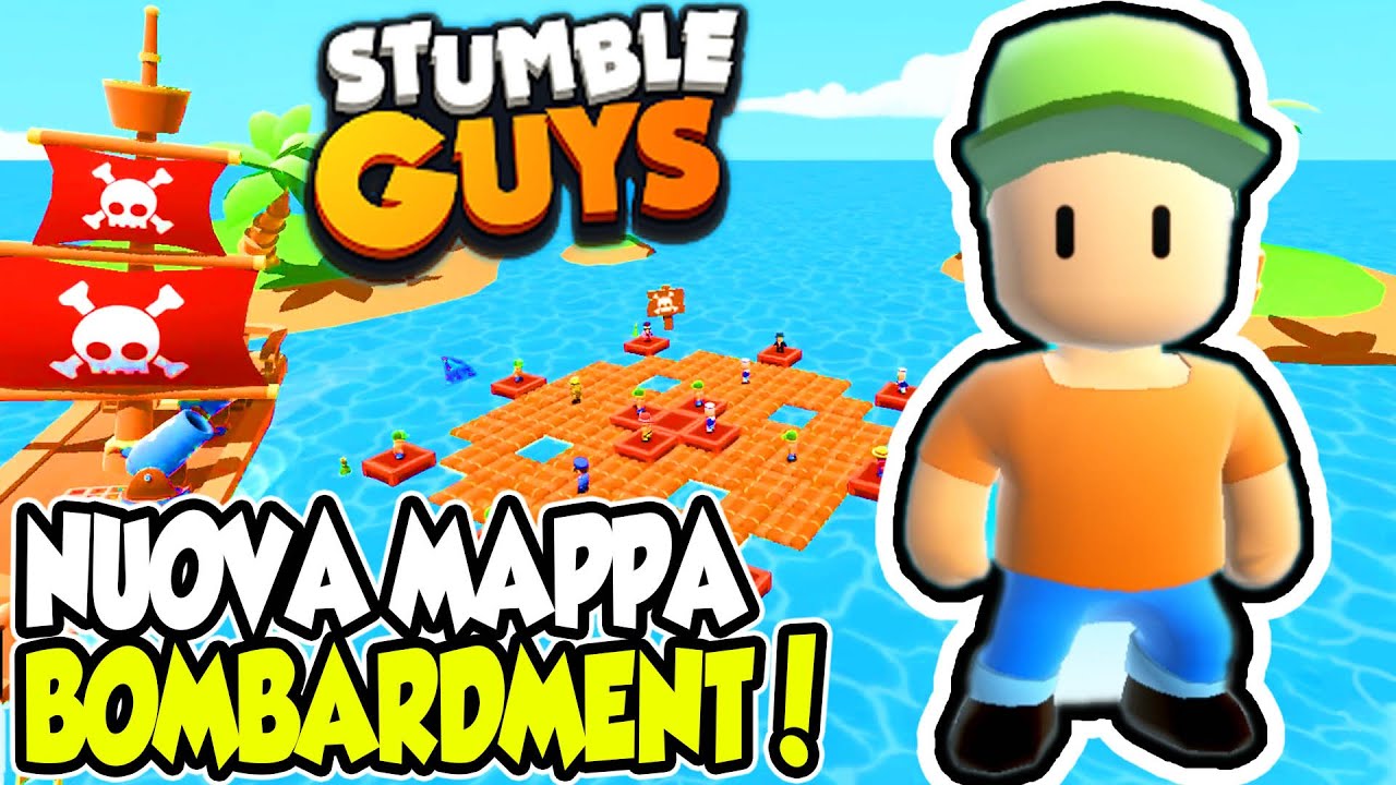 STUMBLE GUYS - NUOVA MAPPA BOMBARDMENT! - Android ITA - (Salvo Pimpo's)