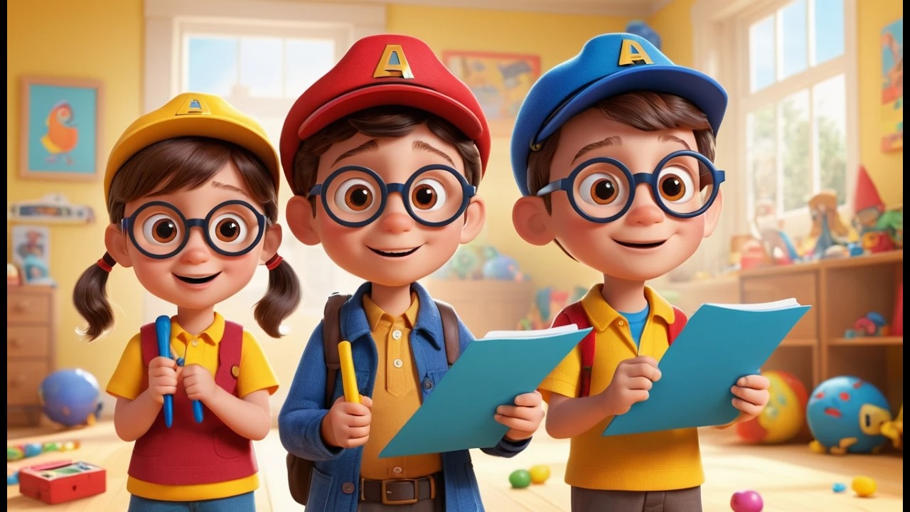Tres Pequeños Detectives de Juguetes Buscando el Tesoro | Rimas Infantiles y Canciones de Misterio