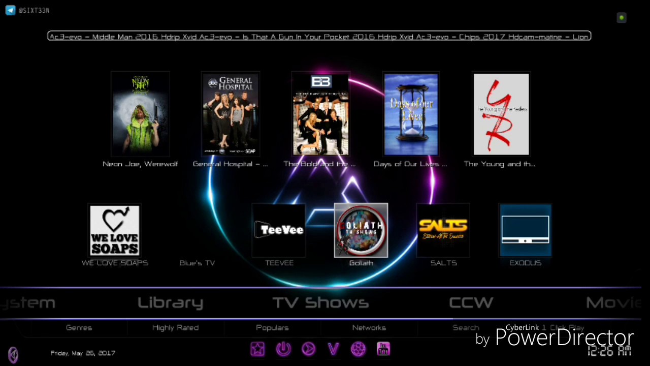 Prism CCW Build Kodi 17.3 Krypton. Удобная навигация!!!