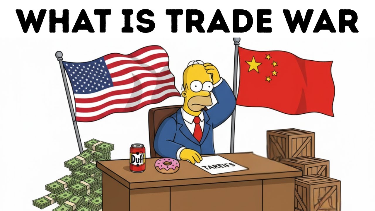 Homer Simpson Explains Why Donuts & Beer Got More Expensive (US vs China Trade War)