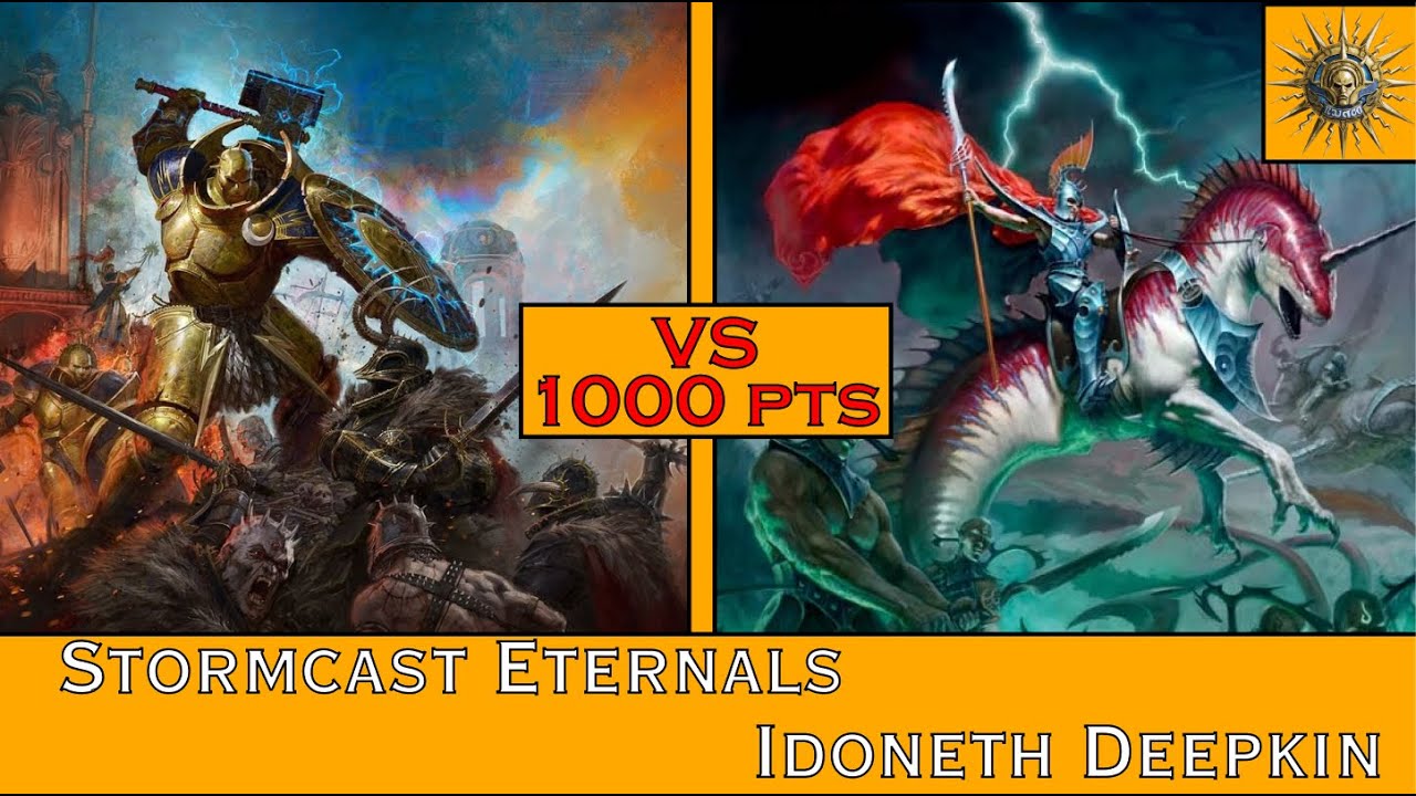 [AOS BattleReport] Stormcast Eternals vs Idoneth Deepkin 1000pts