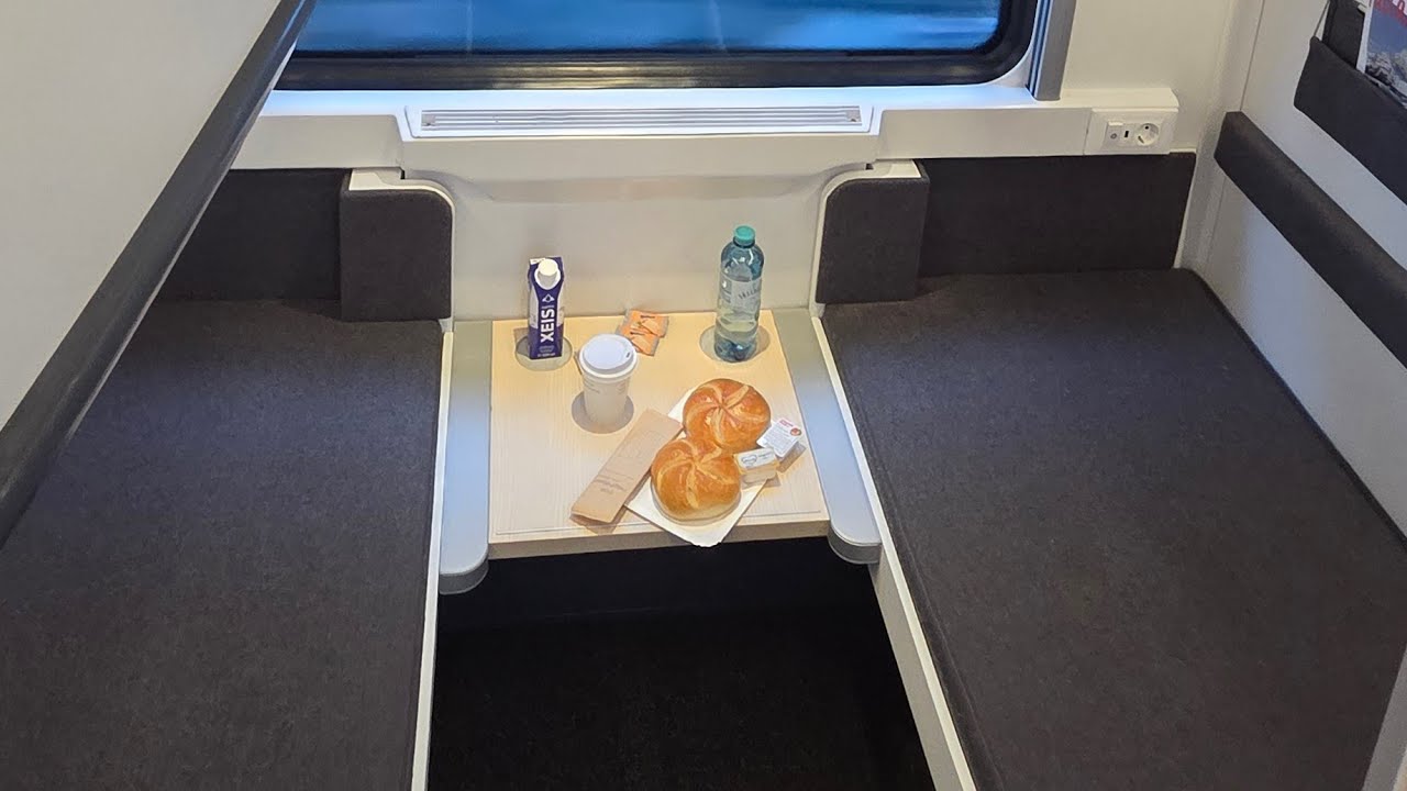 Os muestro mi cabina en el tren nocturno Viena-Zürich