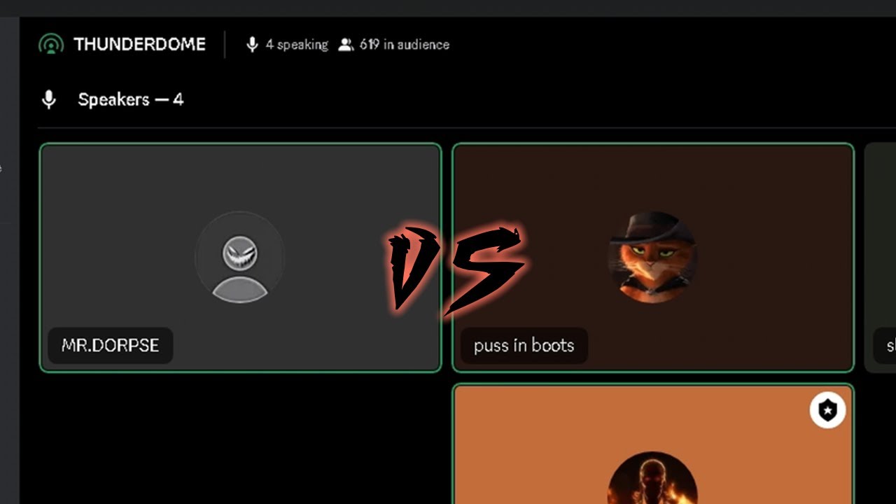 Discord Packing: MR.DORPSE vs puss in boots