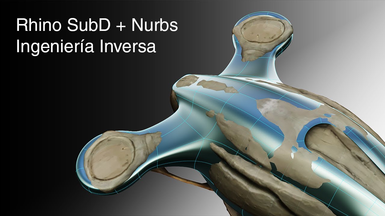 Rhino 3D SubD Ingeniería Inversa