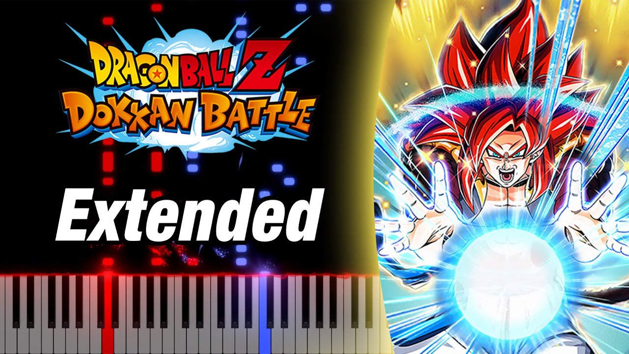 LR PHY SSJ4 Goku & SSJ4 Vegeta Transformation OST Extended Version - DBZ Dokkan Battle - Piano Cover
