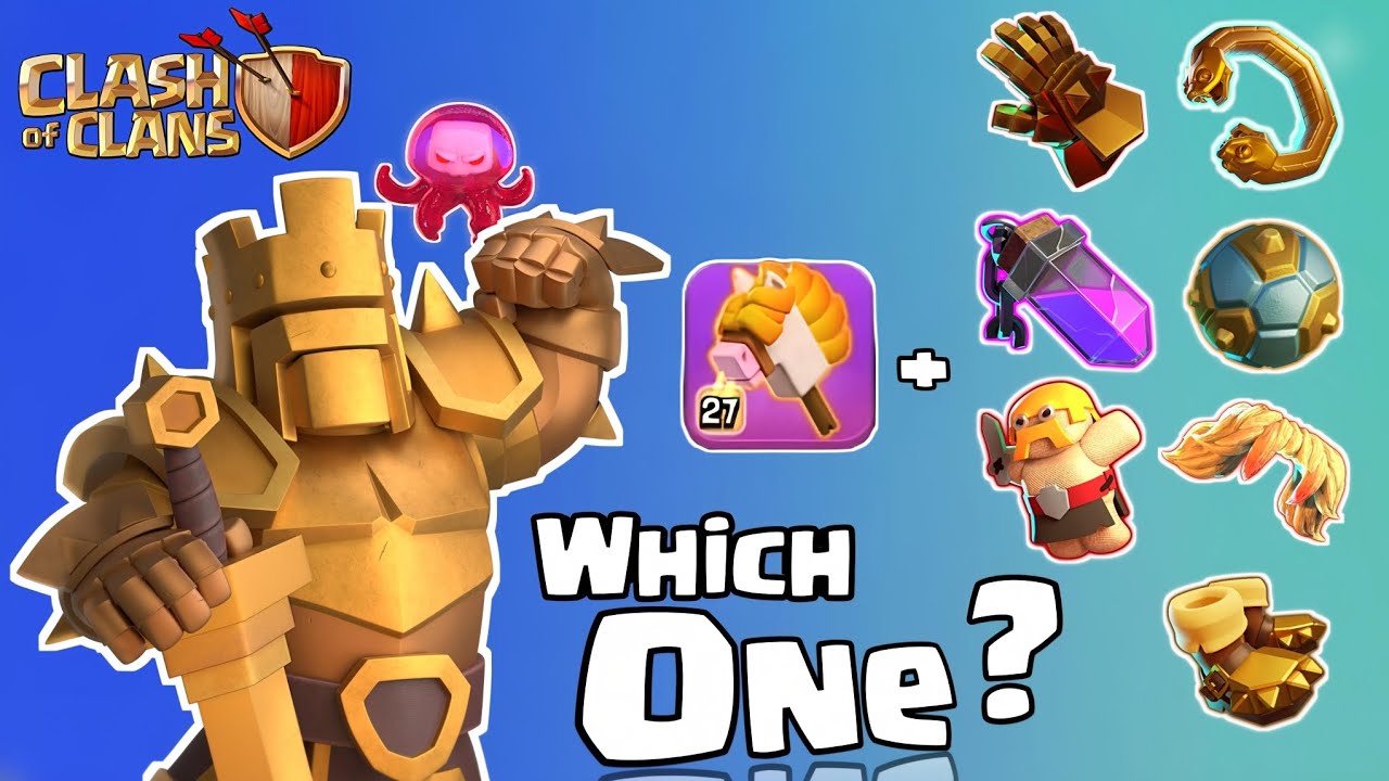 Best Combo for the New Equipment? Testing EVERY King Equipment!  