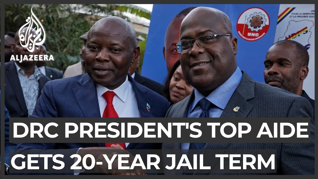 DRC president's top aide gets 20-year jail term for corruption