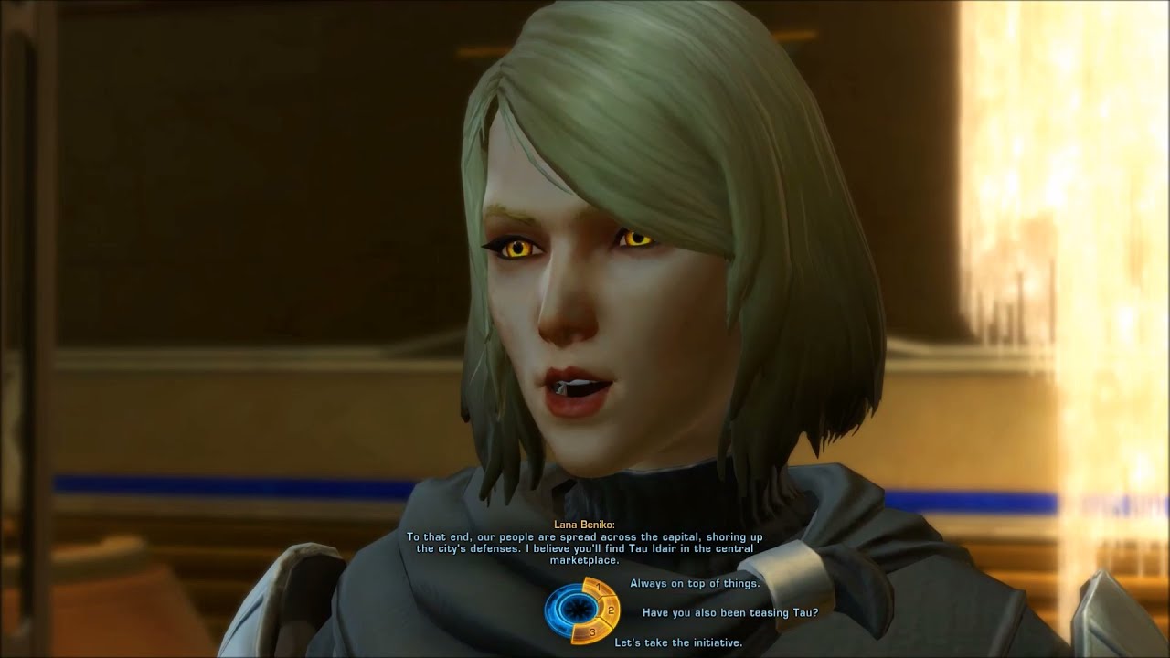 Arn Is Afraid of Jedi Consular's Sith Wife- Lana (SWTOR)