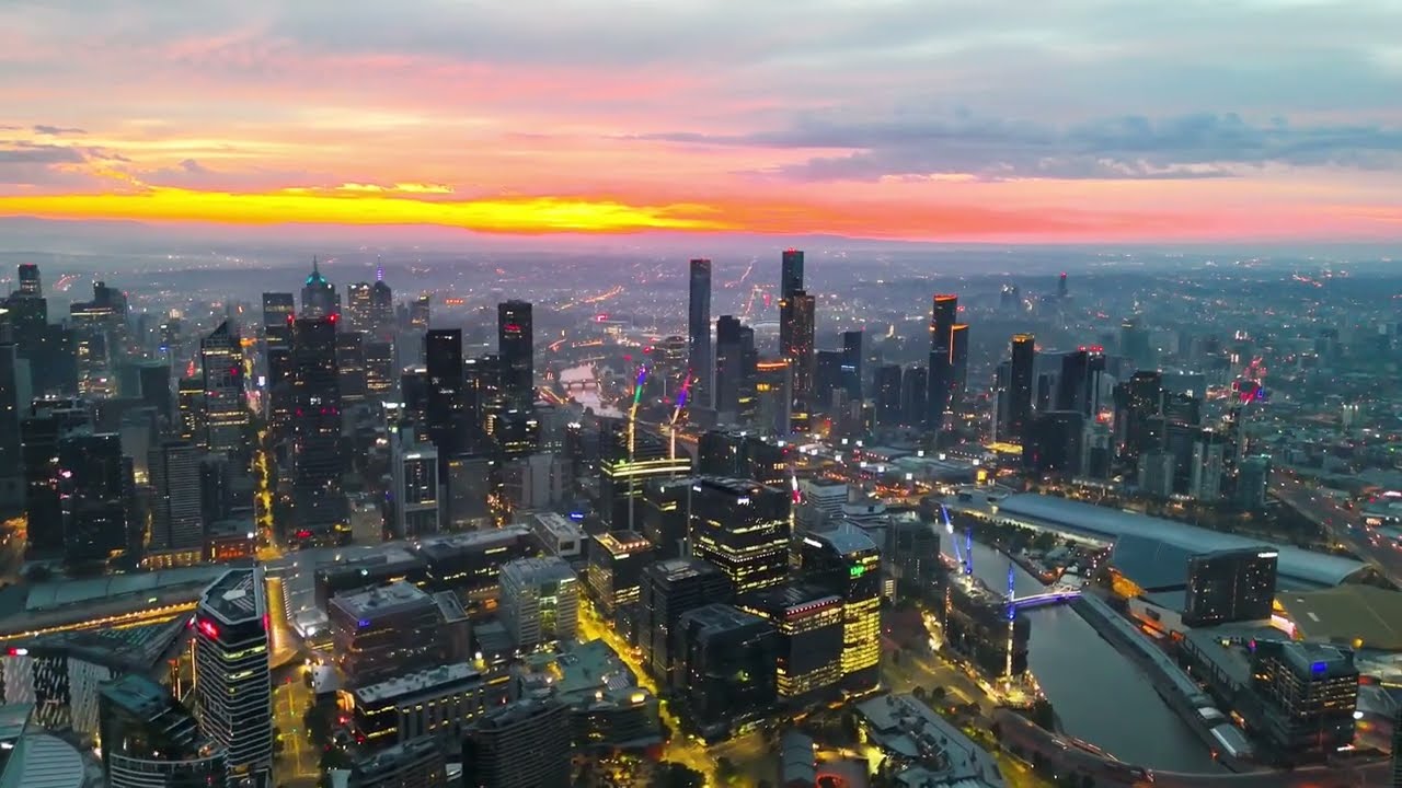 Melbourne Uncovered Breathtaking Drone Video by @Drone_Buddy