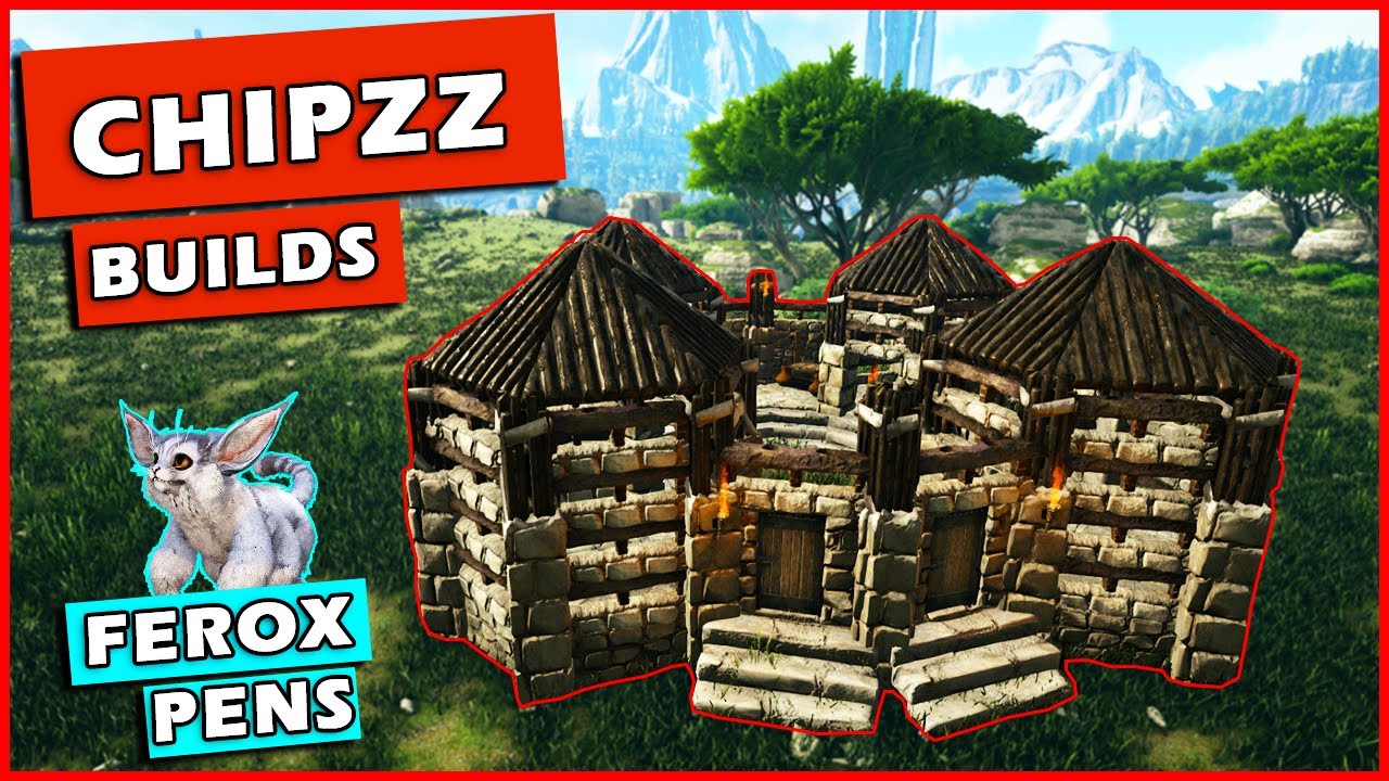Ark: How To Build Ferox Pens | No Clip Enabled | Building Tutorial
