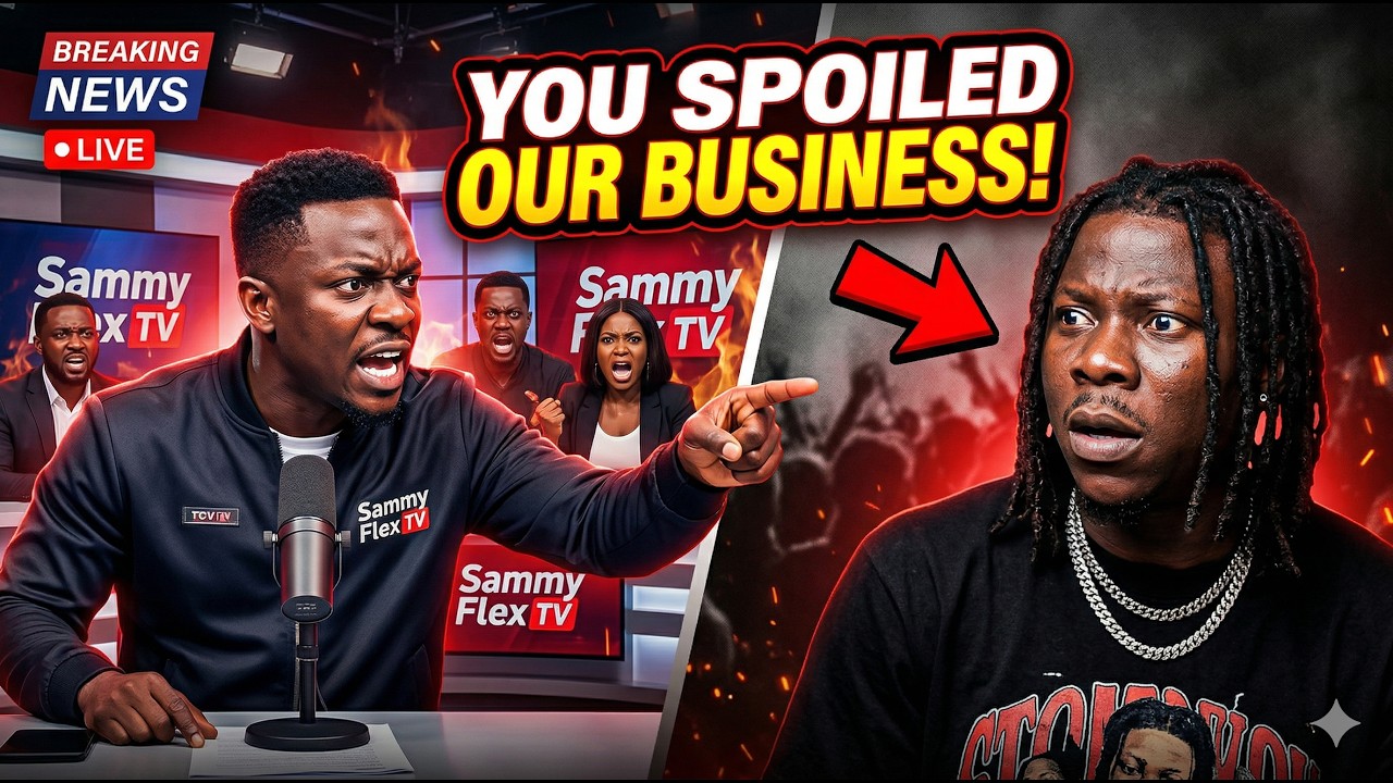 Sammy Flex Tv Staff Go After Stonebwoy For Spoiling Their Business