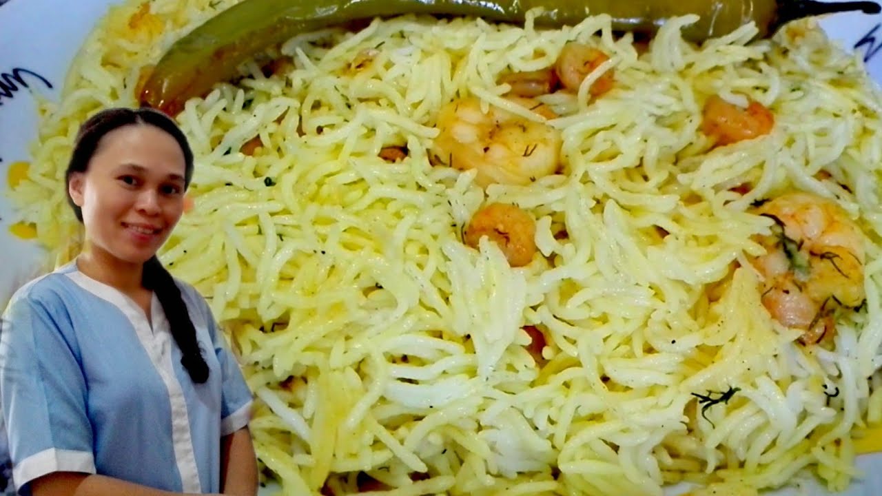 How to Cook Shrimp and Fish fillet  with Rice in Pressure Cooker