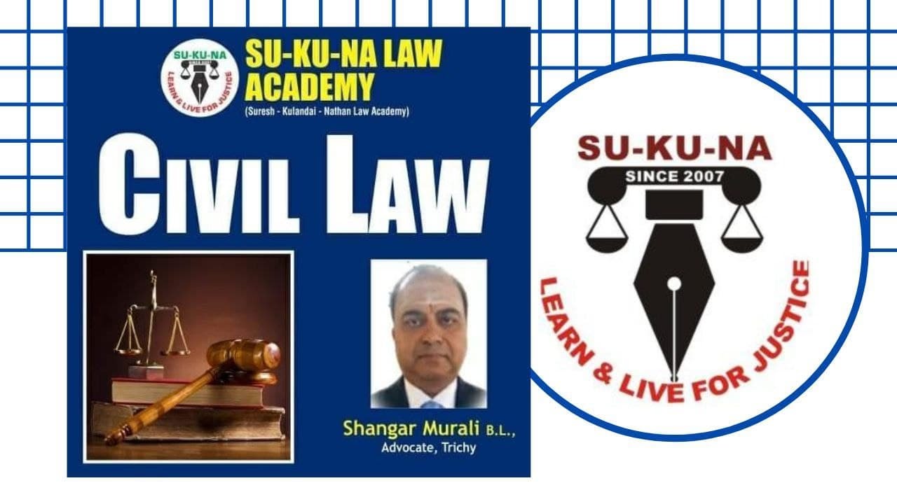 Civil Law | Various kinds of Suits - discussed | SU-KU-NA LAW ACADEMY