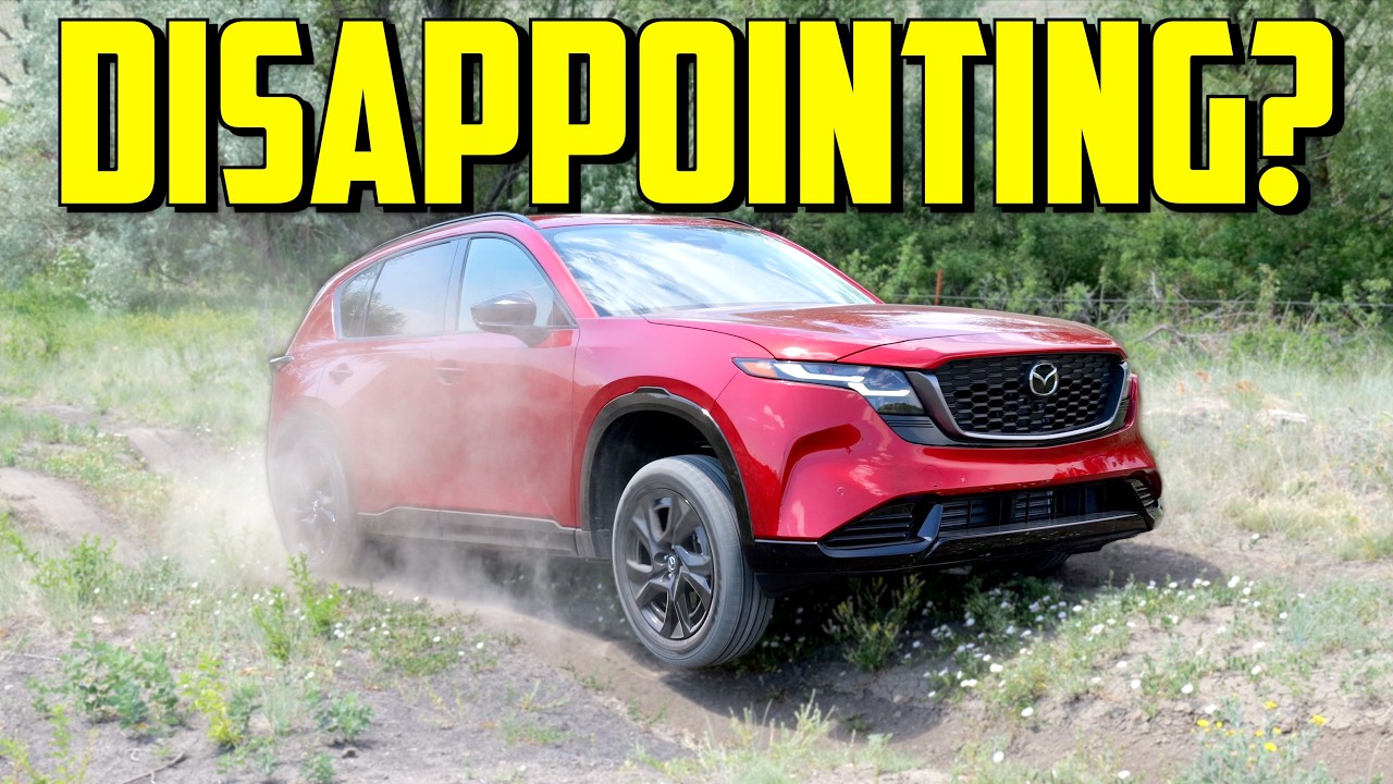 Тест Mazda CX-5 2026 года на скользкой дороге и бездорожье пошел не по плану &mdash; TFL Slip Test