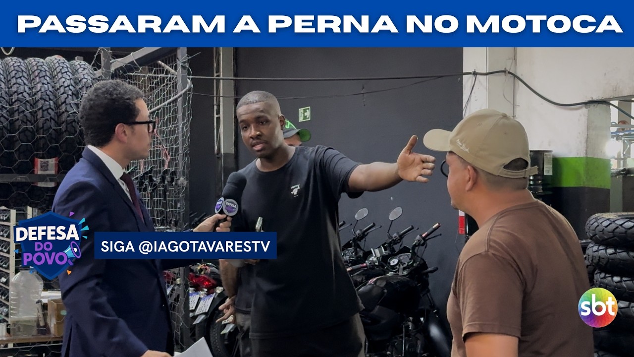 MOTO ALUGADA, ASSISTÊNCIA FURADA - Defesa do Povo - Versão estendida