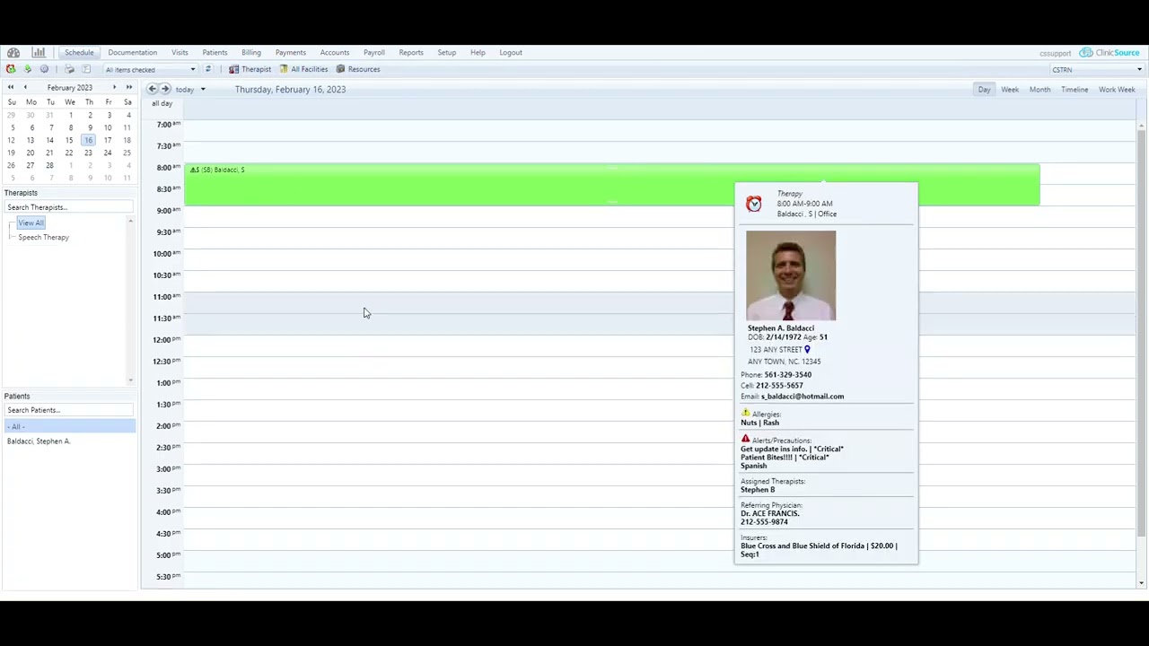 Handling A Floating Payment in ClinicSource