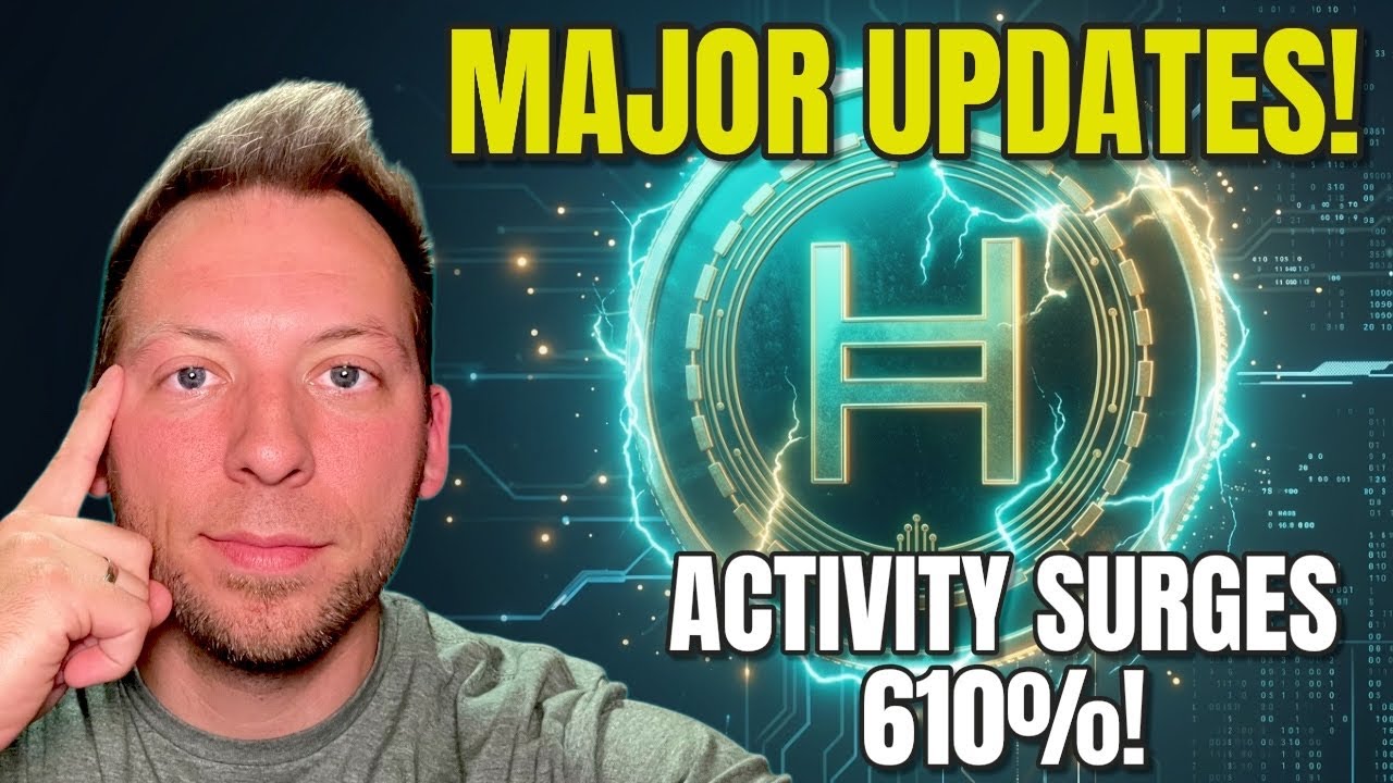 HEDERA HBAR - Масштабные обновления!!! Резкий рост сетевой активности! 610% за 30 дней!