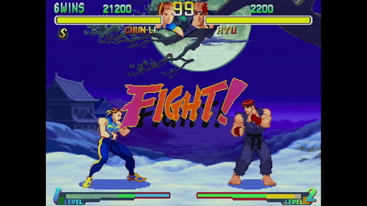 Street Fighter Alpha 2 - Chun-Li vs. Ryu 4
