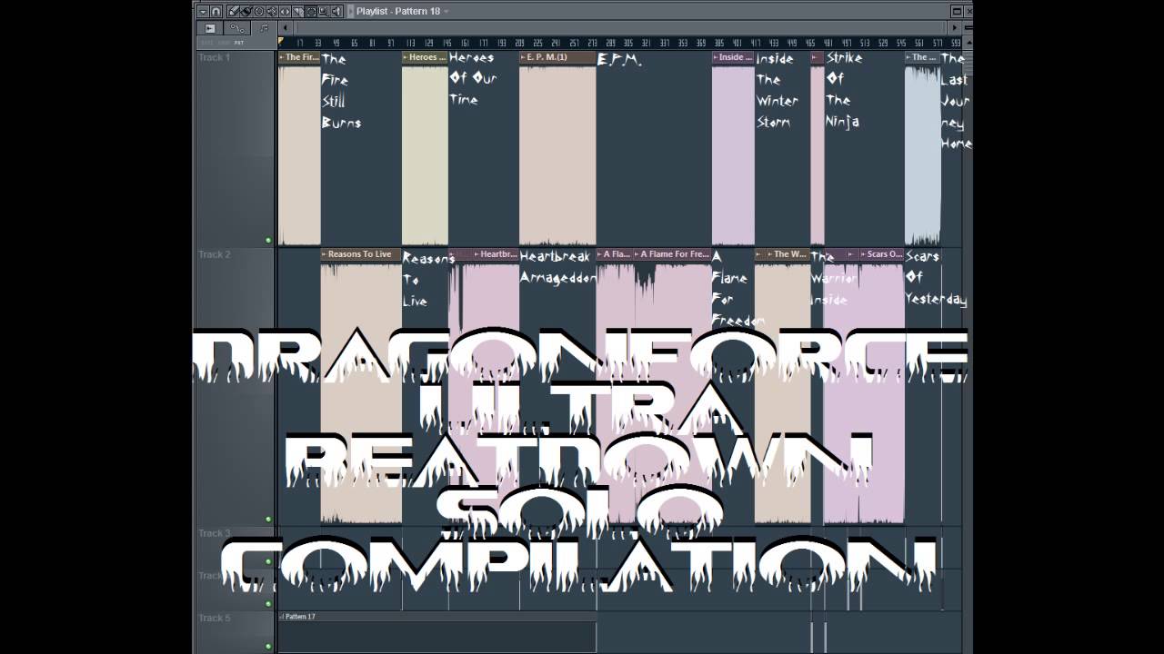 Dragonforce Solo Compilation [Ultra Beatdown]