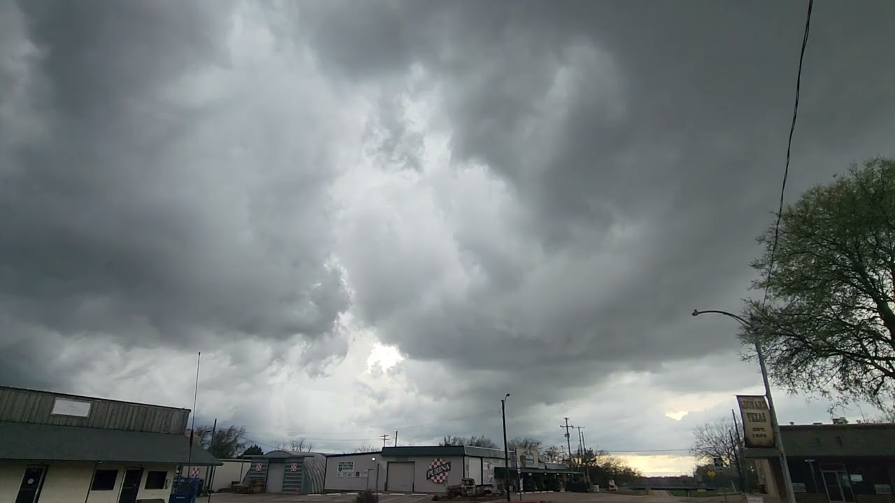 March 16 2023 - Leonard Fire Department Clouds rolling through