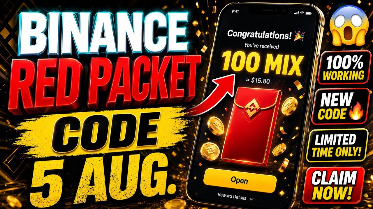 Binance Red Packet Code Today | Red Packet Code In Binance Today #binance #redpocket #crypto #usdt