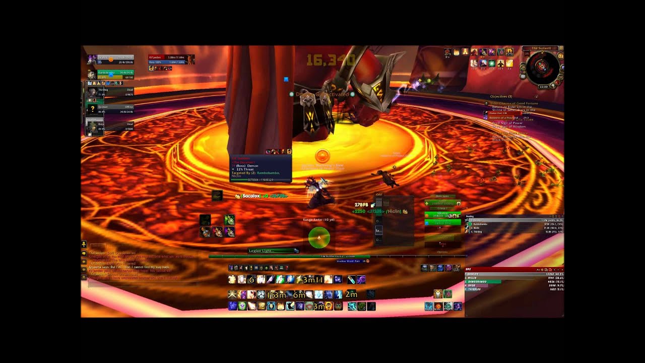 Project Titan VS Kil' Jaeden Sunwell Plateau 25man