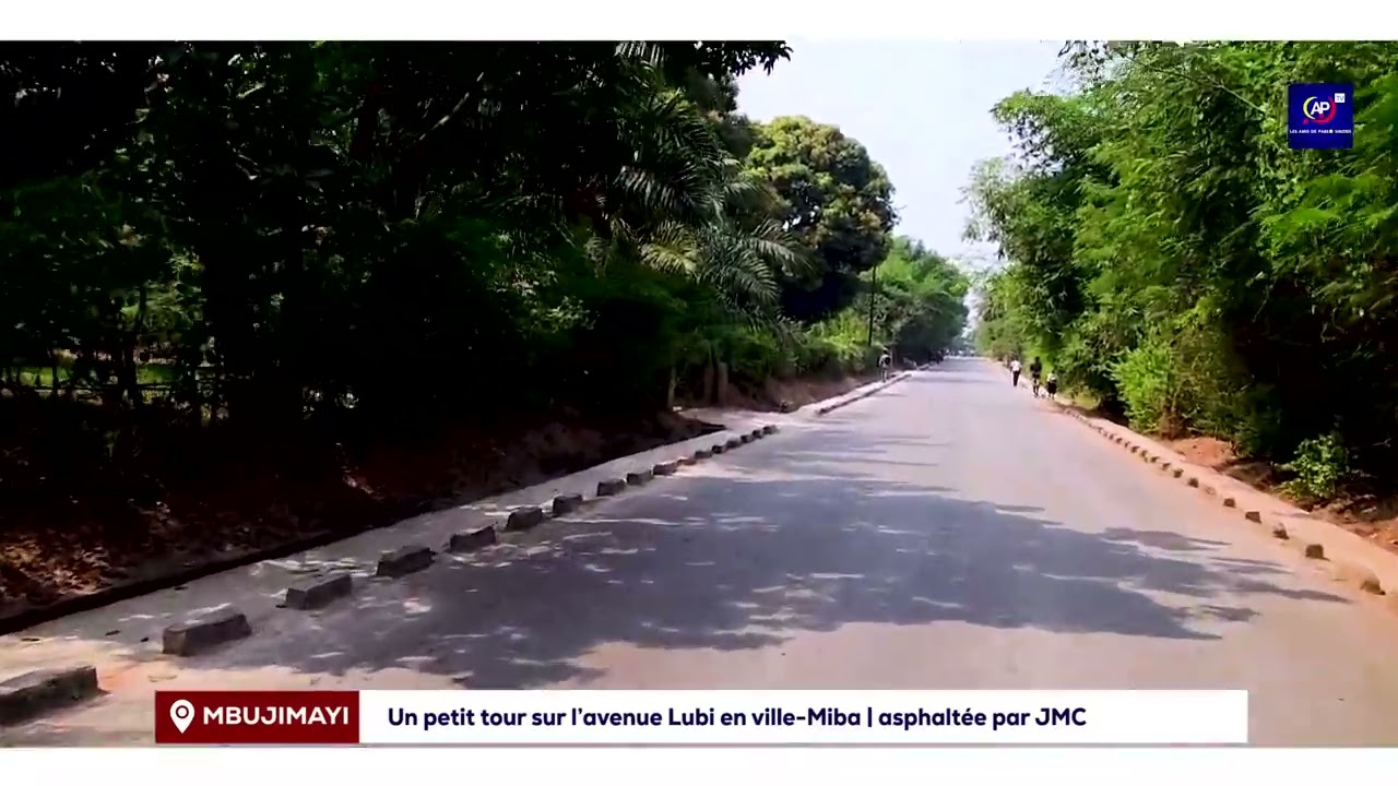Mbujimayi Infrastructures Un tour sur l’avenue Lubi, en pleine ville MIBA. Asphaltés par JMC.