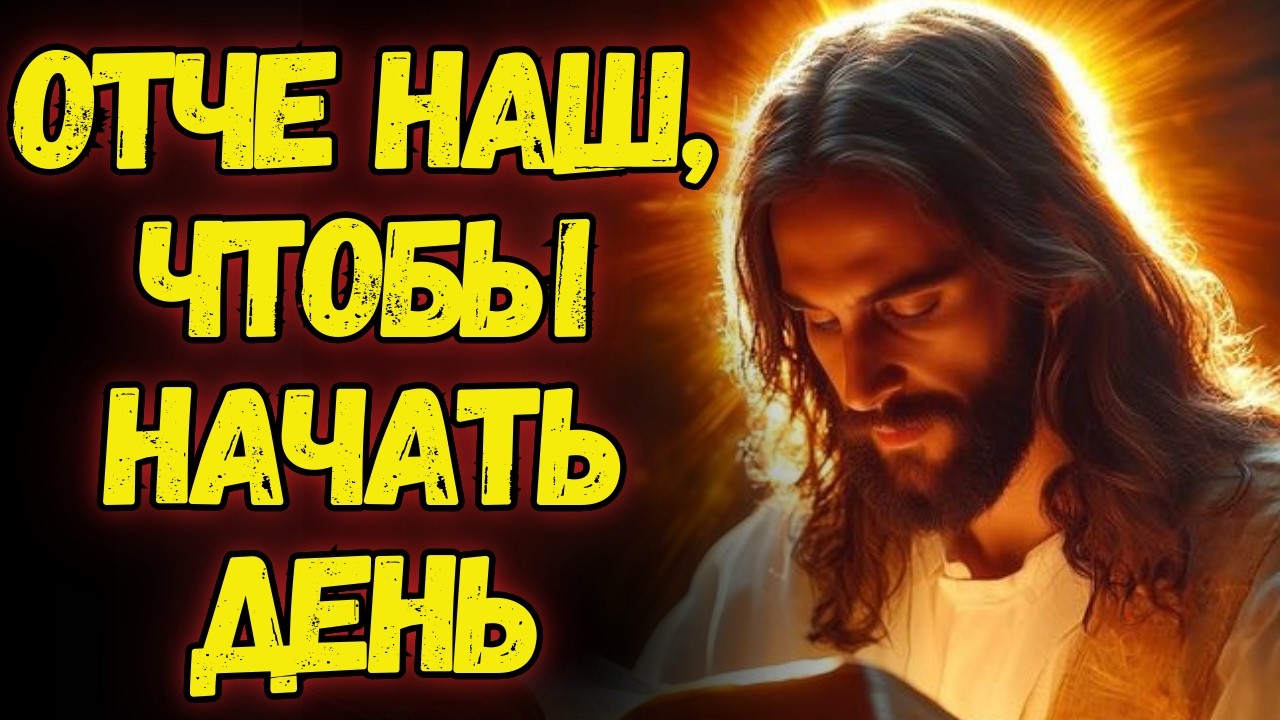 🌅Утренняя молитва: начните день в присутствии Бога 🙏