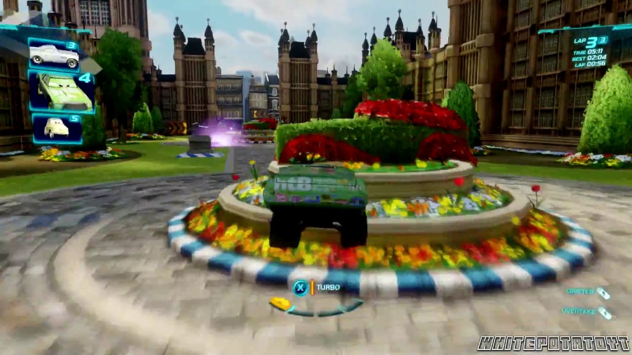 Cars 2: The Video Game | Chick Hicks - Hyde Tour! | WhitePotatoYT!