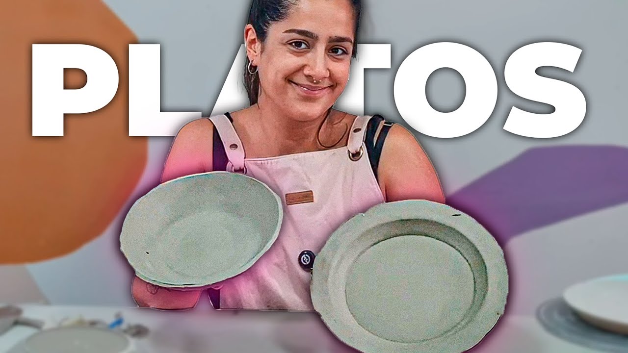 COMO hacer PLATOS HONDOS de CERAMICA