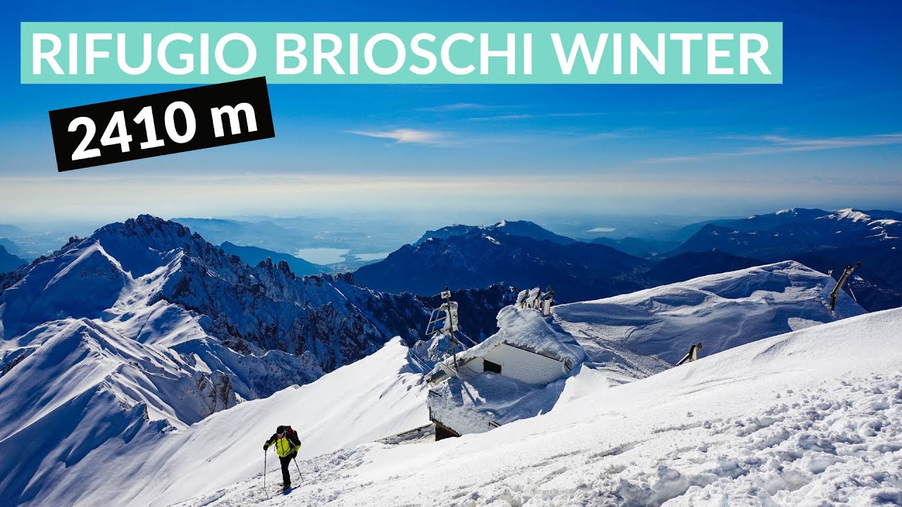 This is heavy - Mount Grignone Winter Edition - Rifugio Brioschi 2410 m