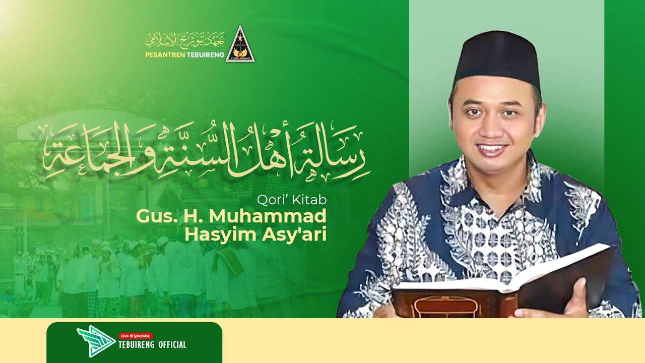 🔴 [LIVE] 31 NGAJI ONLINE RISALAH AHL AL-SUNNAH WA AL-JAMA'AH - Gus H. Muhammad Hasyim Asy'ari