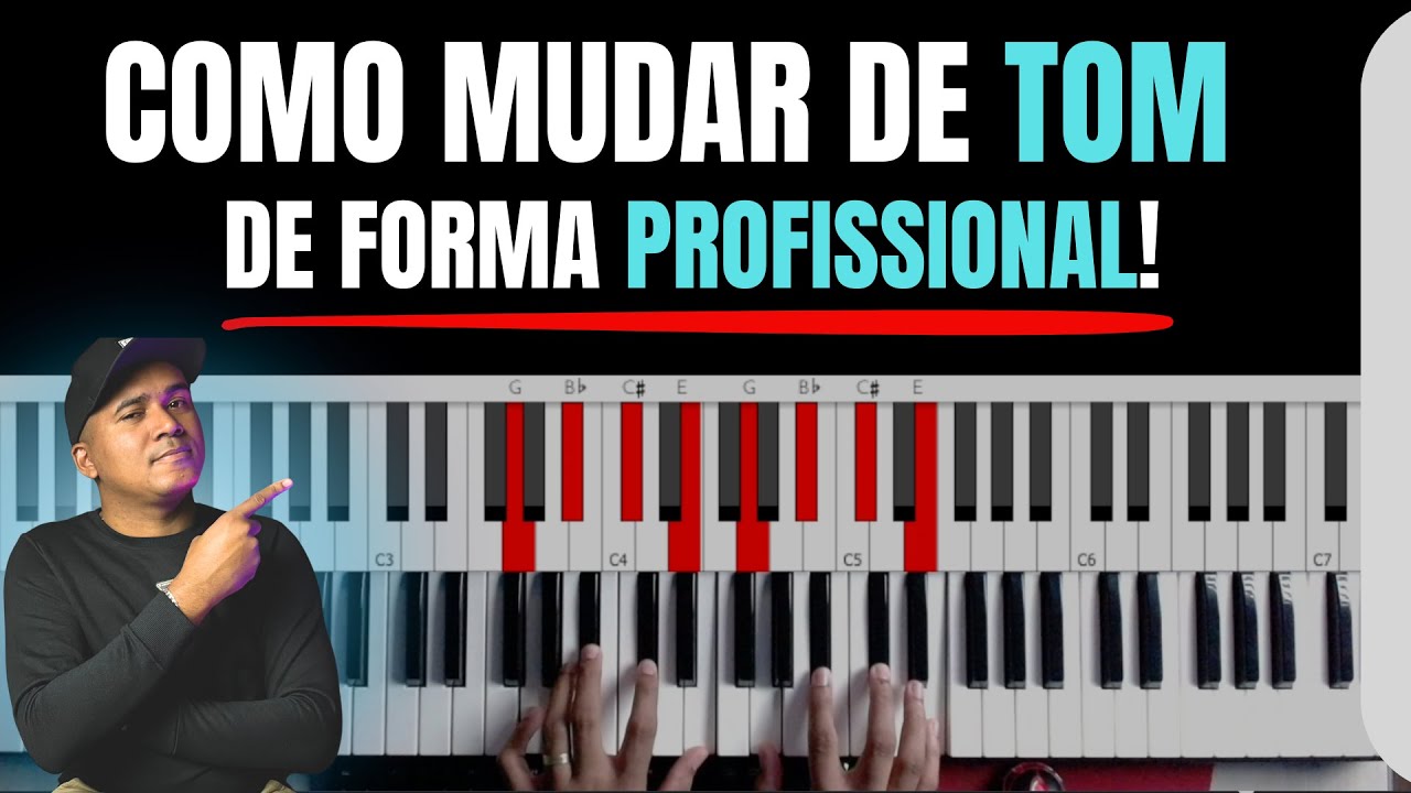 3 FORMAS DE MUDAR DE TOM IGUAL PROFISSIONAL - Thiago Rosário