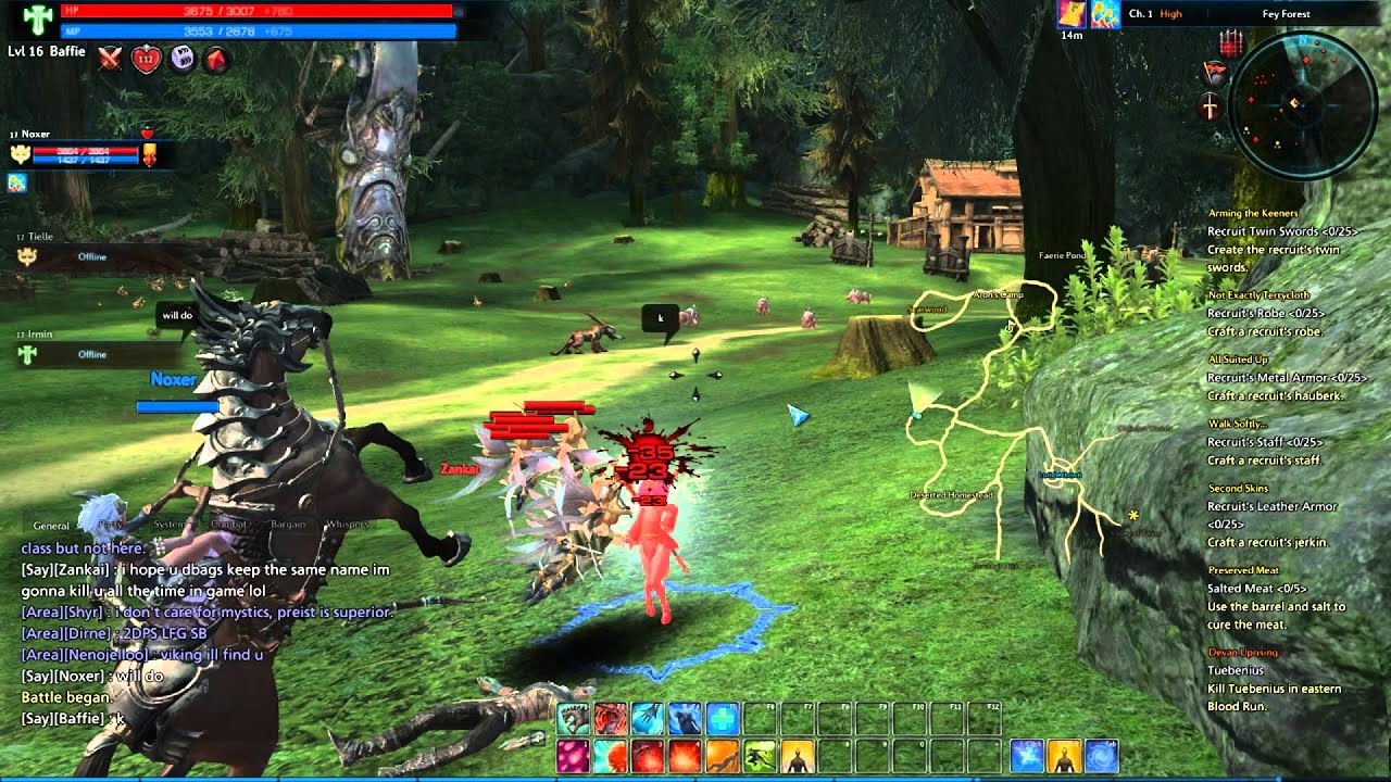 Tera Online CLOSED BETA Trolling With NOX