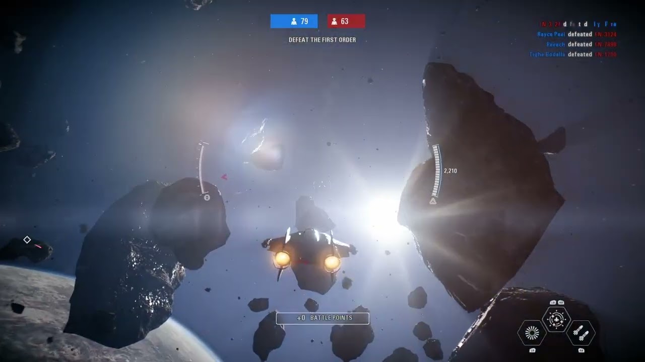 Star Wars Battlefront 2 2017 (Team Starfighter Battles Arcade)(VS Bots)
