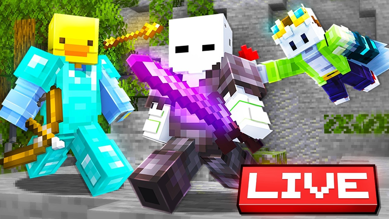 🔴LIVE ON🏆DOMINACJA Z NAJLEPSZYMI ITEMAMI NA SKY PVP NA MINESTAR.GG🔴