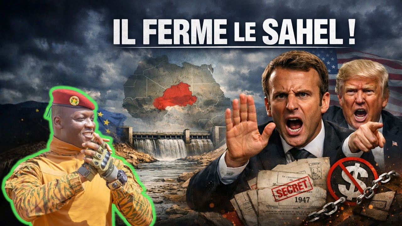 Choc mondial : Ibrahim Traoré ferme la rivière Sahel et sauve 300 millions $ pour le Burkina Faso !