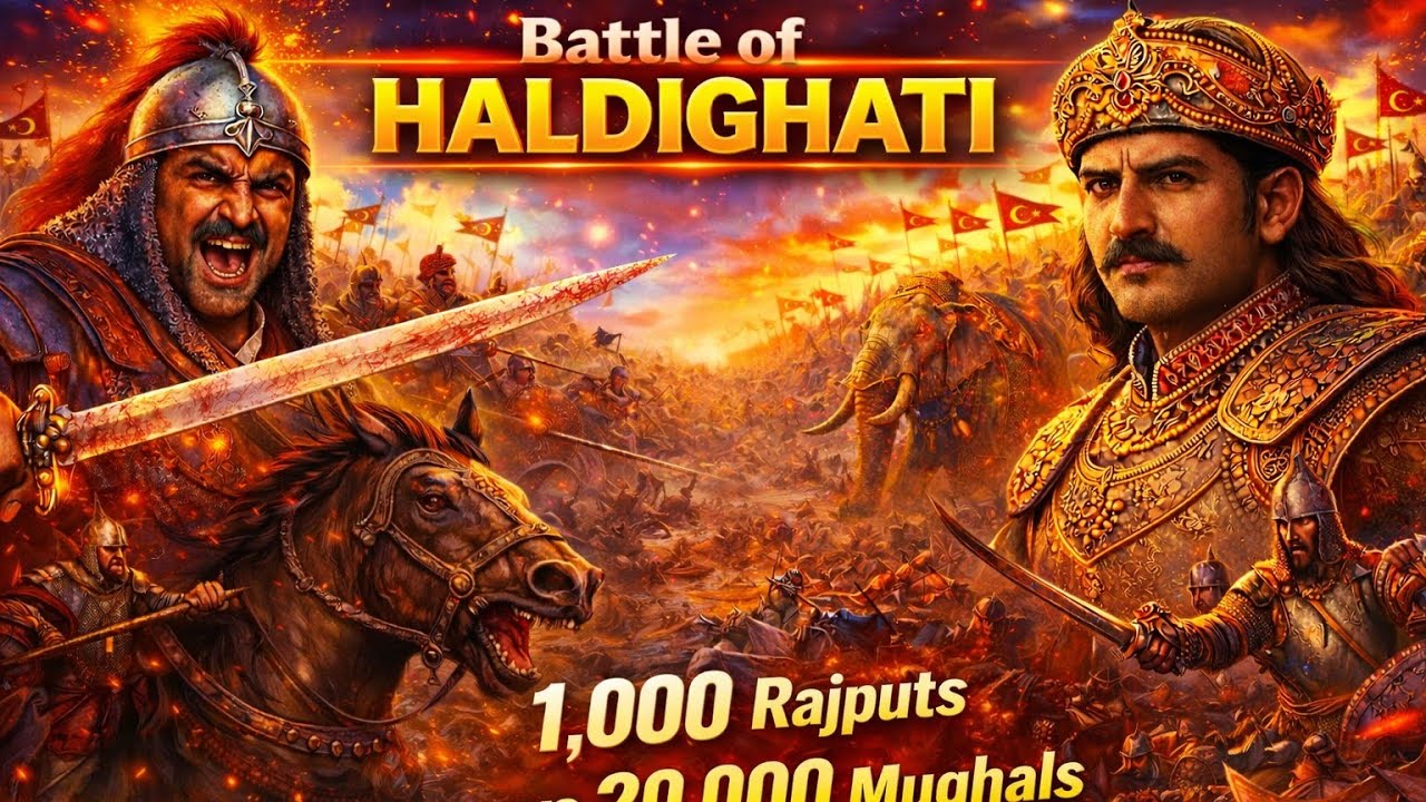 The Battle of Haldighati honor vs Empire | Maharana Pratap vs Akbar | Epic Rajput Valor