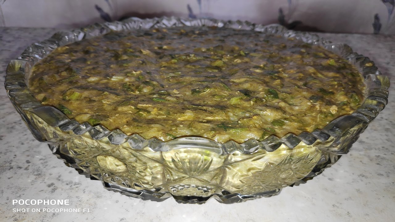 LƏNKƏRAN TƏRƏ yeməyi.ORİJİNAL\Tere is the national dish of Lankaran region of Azerbaijan\TERE YEMEYİ