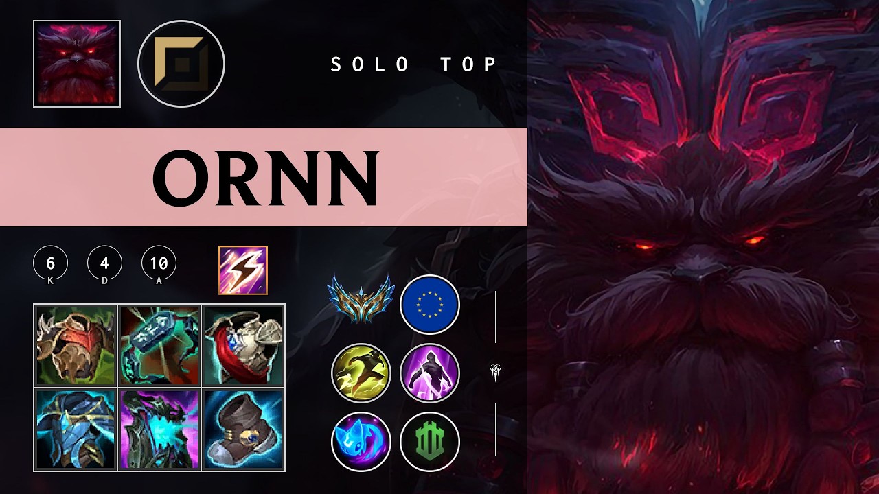 Ornn Top vs Varus - EUW Challenger Patch 26.05