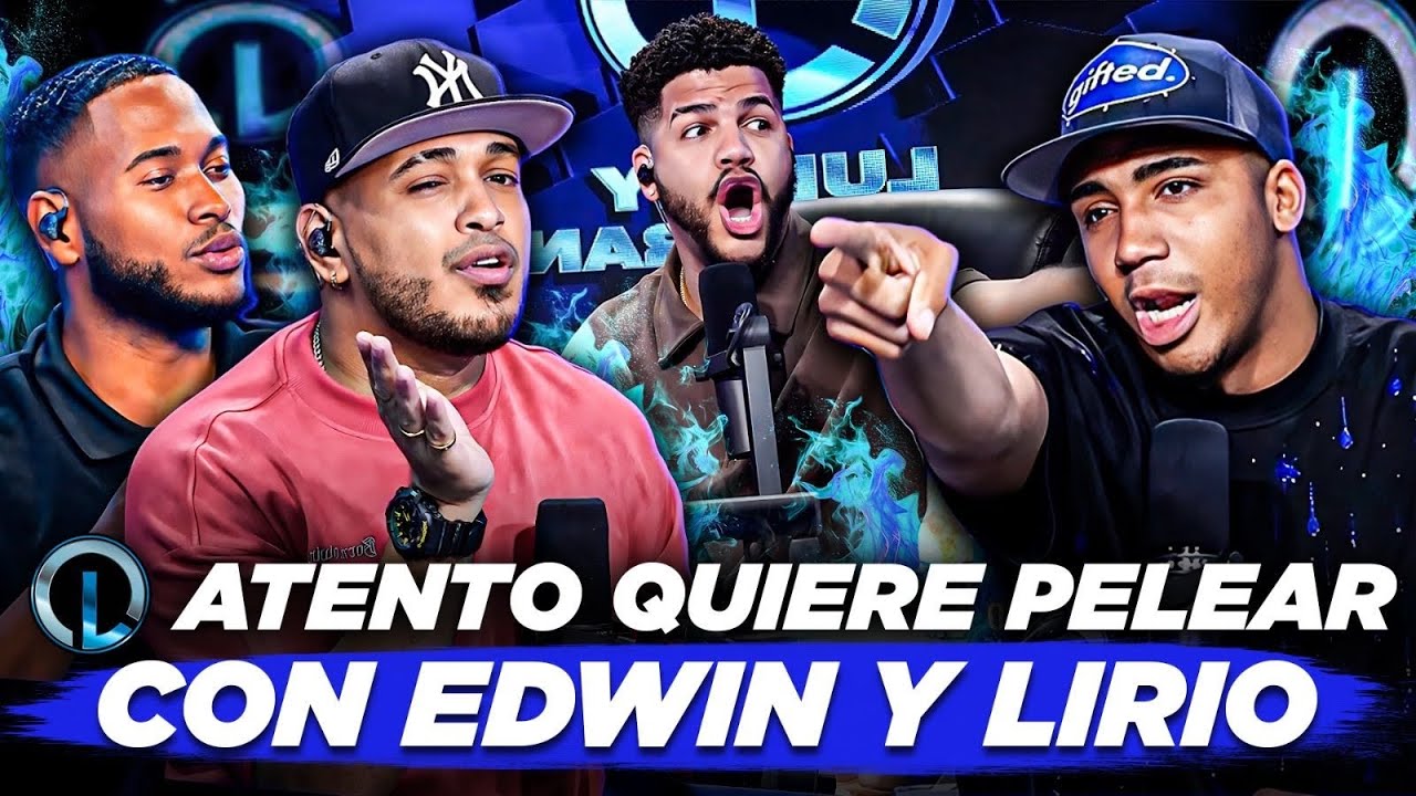 ATENTO A GRANO SE ENTRA A GOLPES CON EDWIN DE LA 30 Y LIRIO POR ACABARLO EN ENTREVISTA 