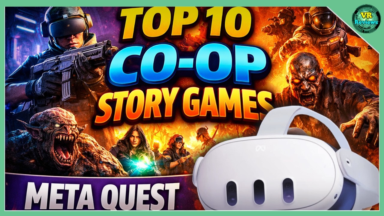 Топ-10 многопользовательских кооперативных сюжетных игр для Meta Quest (Лучшие VR-игры с кампание...