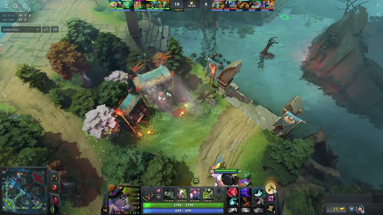 Pudge Dota 2 gameplay