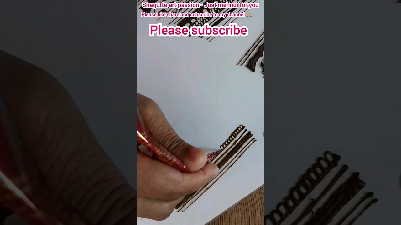 Simple Basic Mehndi Designs #ytshorts#mehndi #shortvideo#trending #viral#shortsvideo#shorts #short