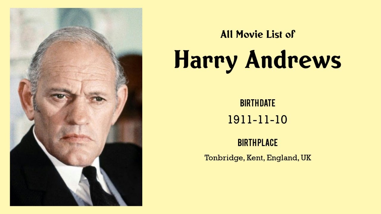 Harry Andrews Movies list Harry Andrews| Filmography of Harry Andrews