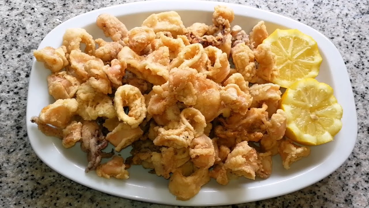 Chipirones o calamares fritos. Recetas sencillas y fáciles de hacer en 5 minutos